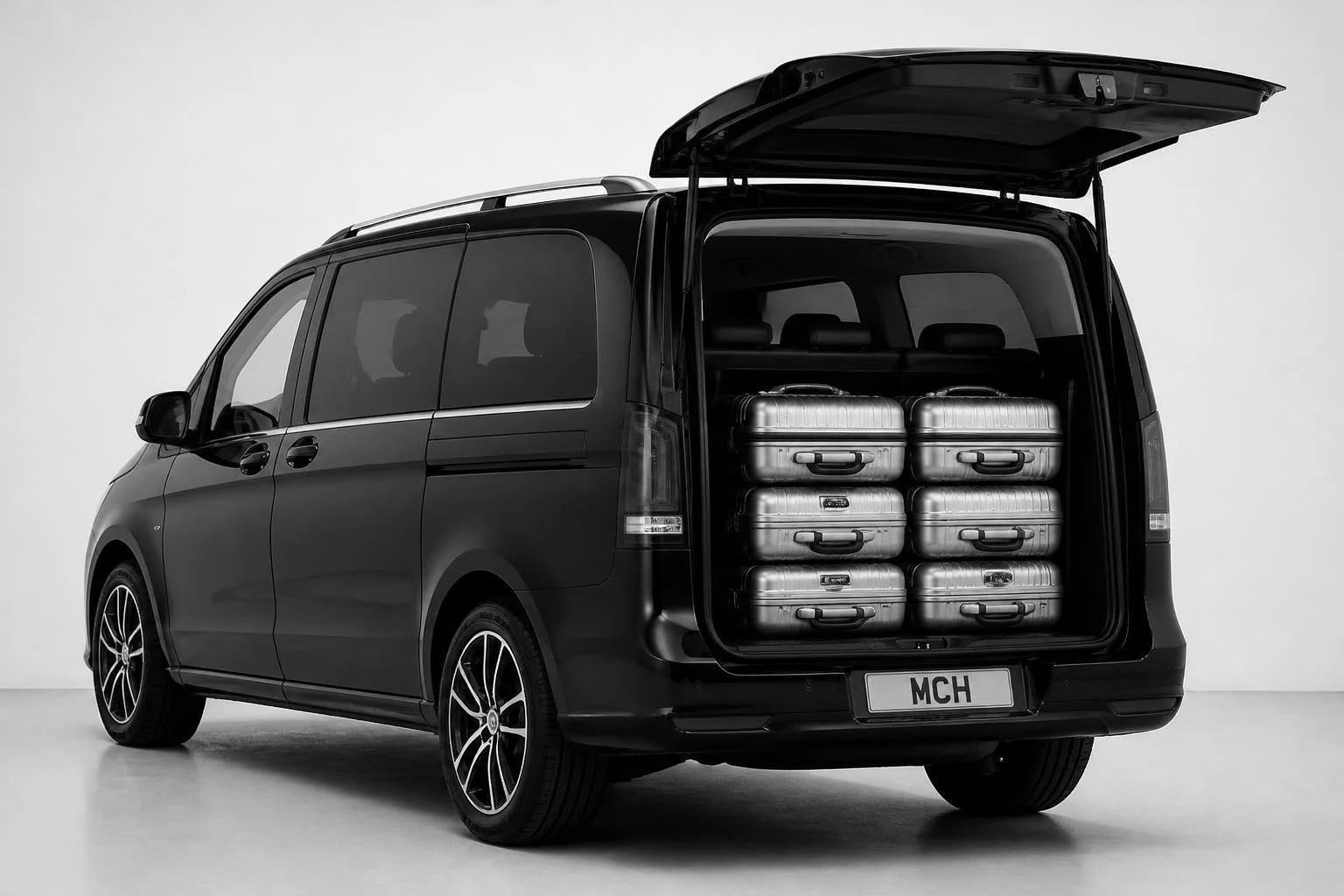 Mercedes-Benz V-Class, luggage space