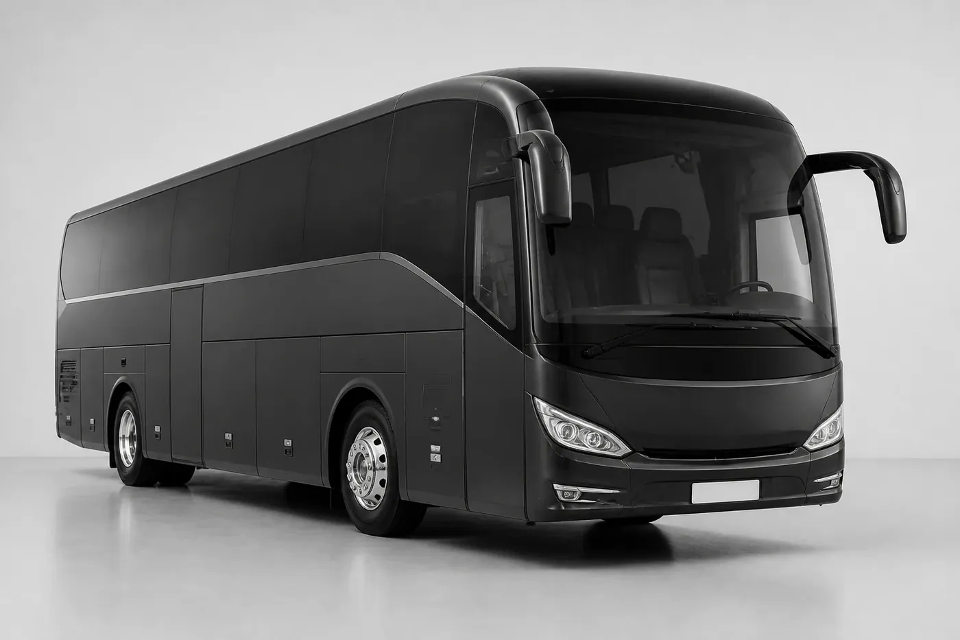 Executive coach seating up to 55 passengers